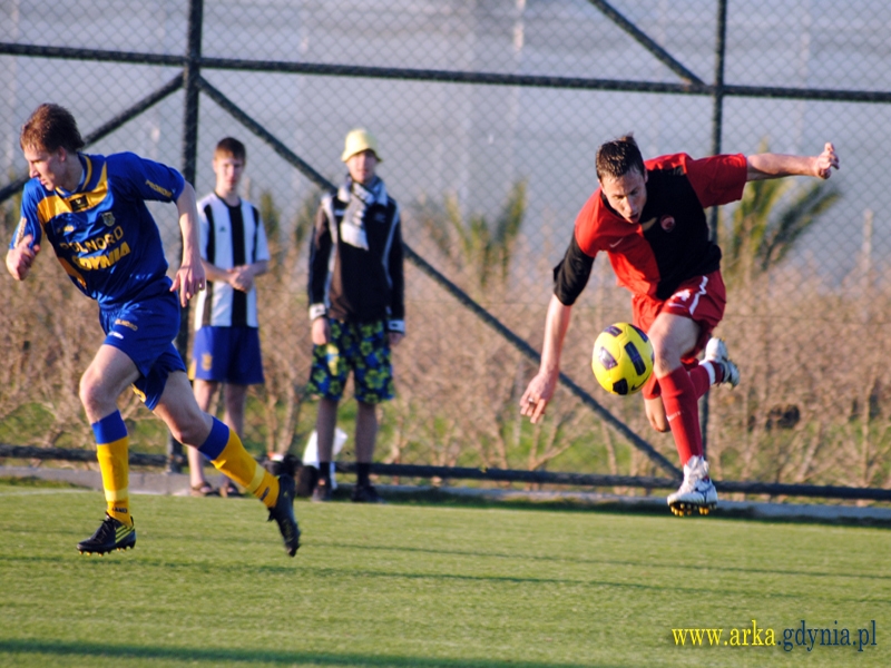 Zdjęcie Sparing Arka Gdynia -Zoria Ługańsk
