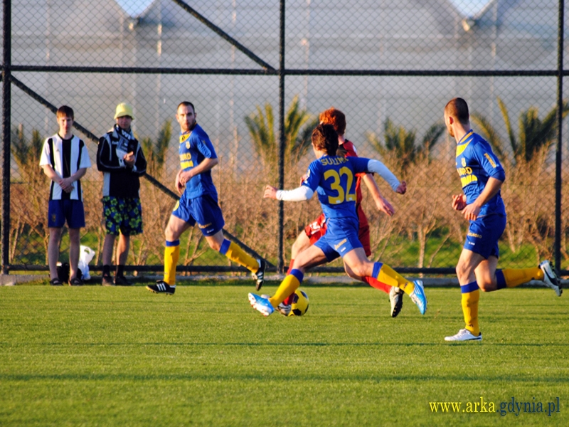 Zdjęcie Sparing Arka Gdynia -Zoria Ługańsk