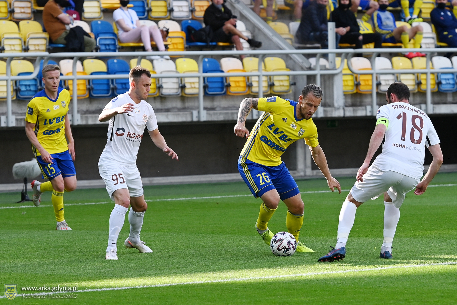 Zdjęcie Arka Gdynia - Zagłębie Lubin cz. III