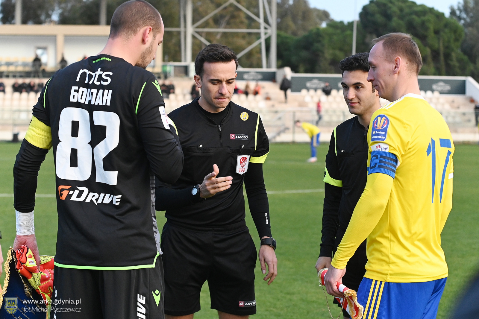 Zdjęcie Sparing: Arka Gdynia - Crvena Zvezda Belgrad 2:3