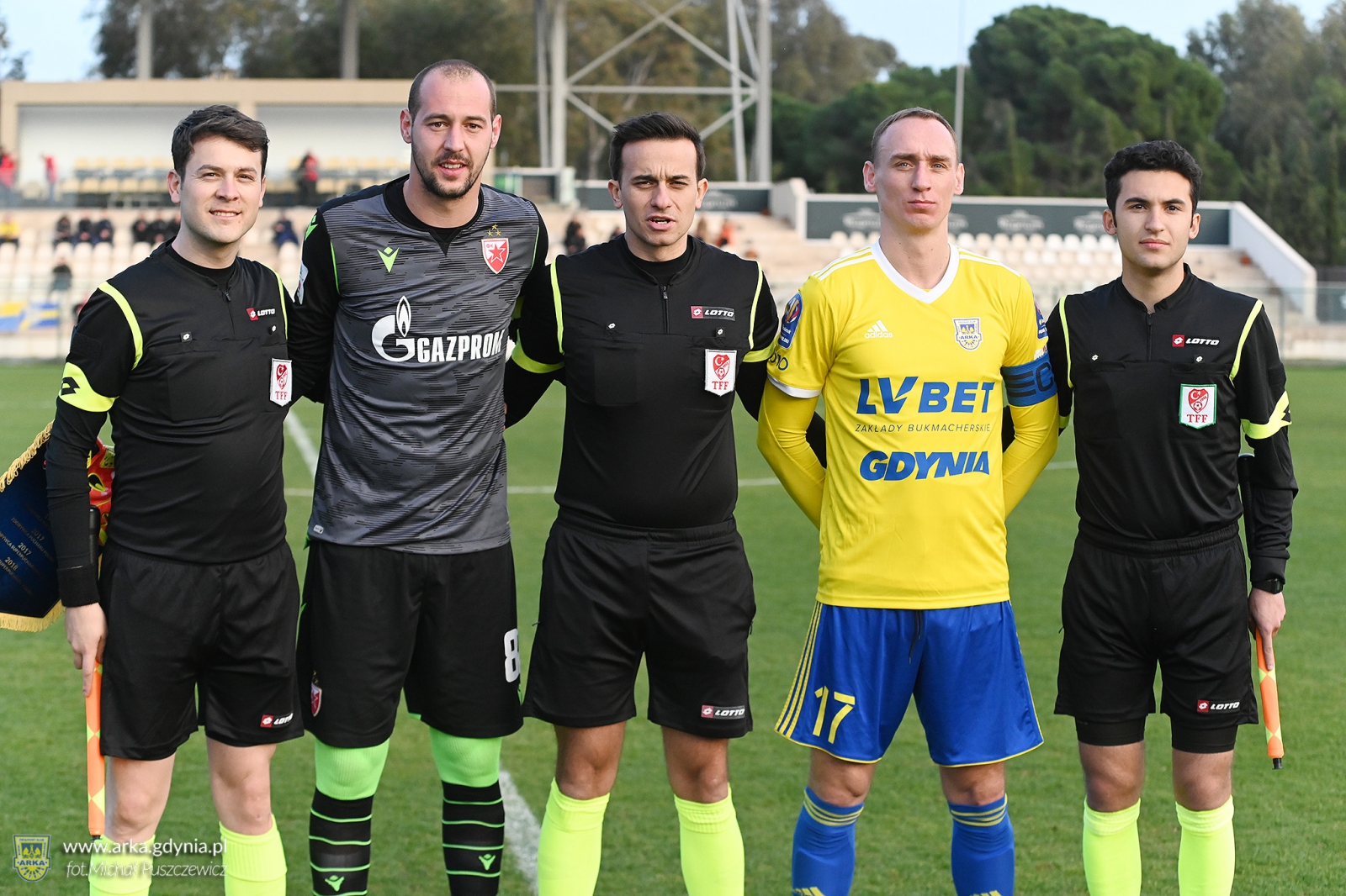 Zdjęcie Sparing: Arka Gdynia - Crvena Zvezda Belgrad 2:3