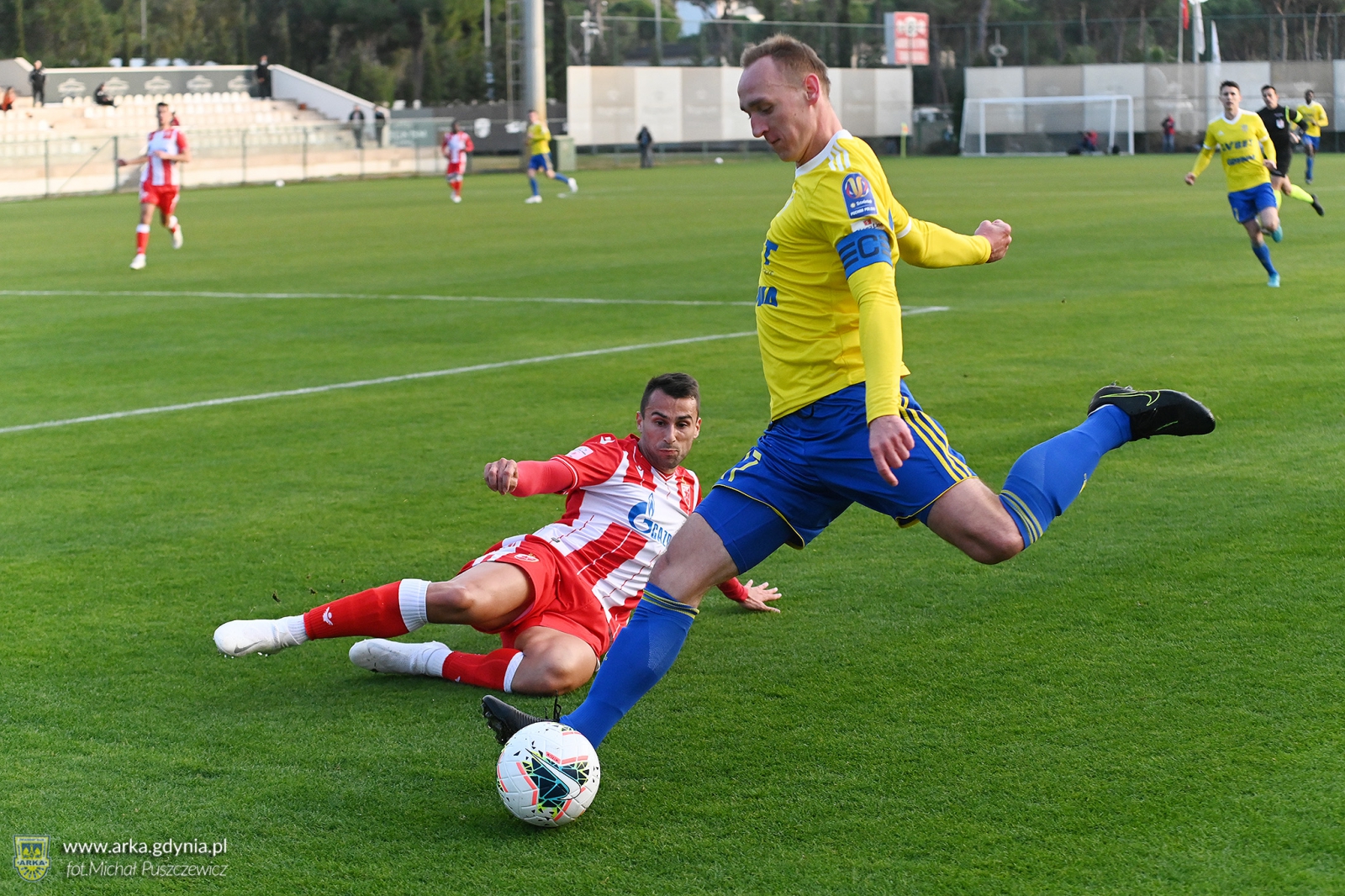 Zdjęcie Sparing: Arka Gdynia - Crvena Zvezda Belgrad 2:3