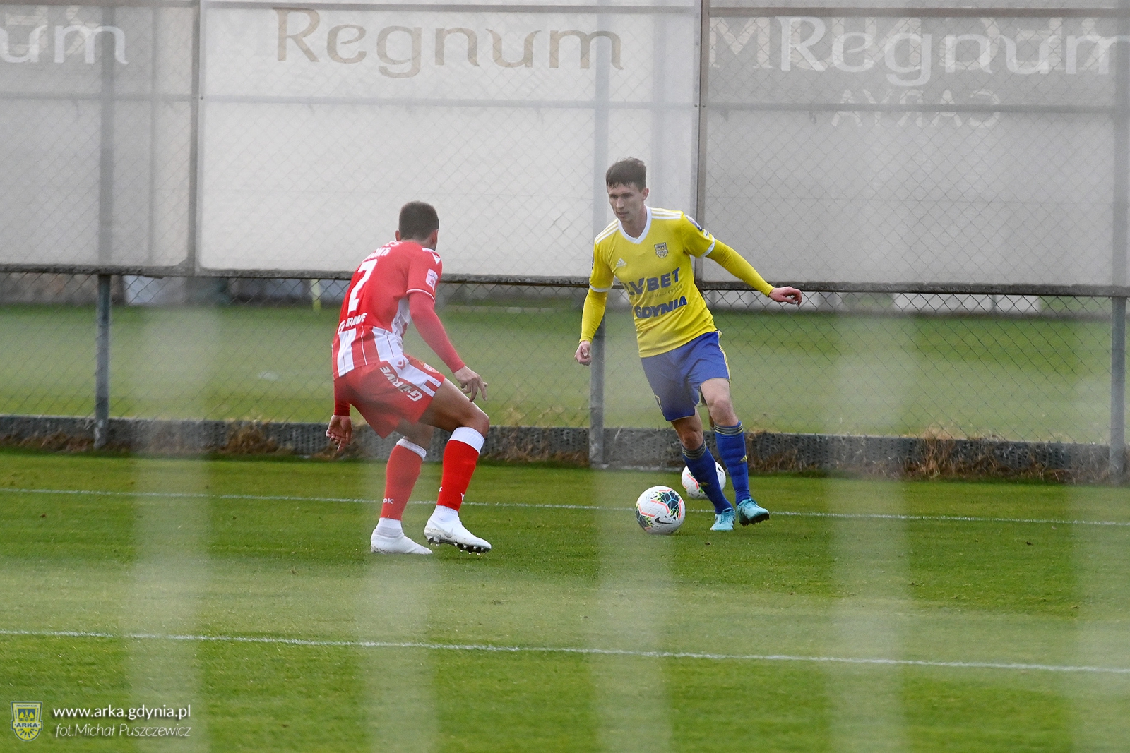 Zdjęcie Sparing: Arka Gdynia - Crvena Zvezda Belgrad 2:3