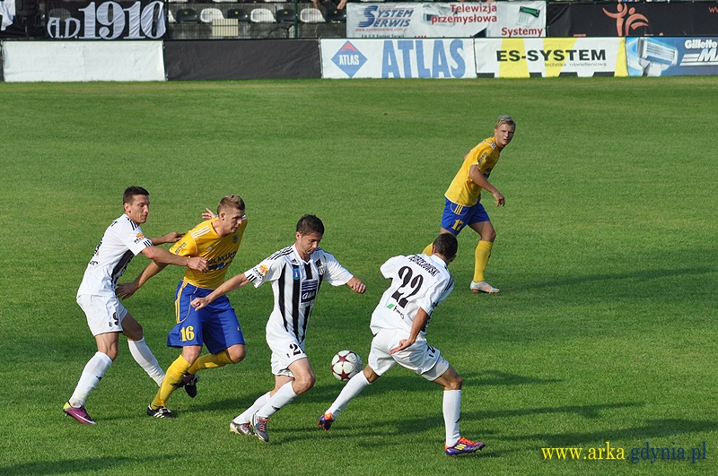 Centrum meczowe: Sandecja Nowy Sącz - Arka Gdynia-image