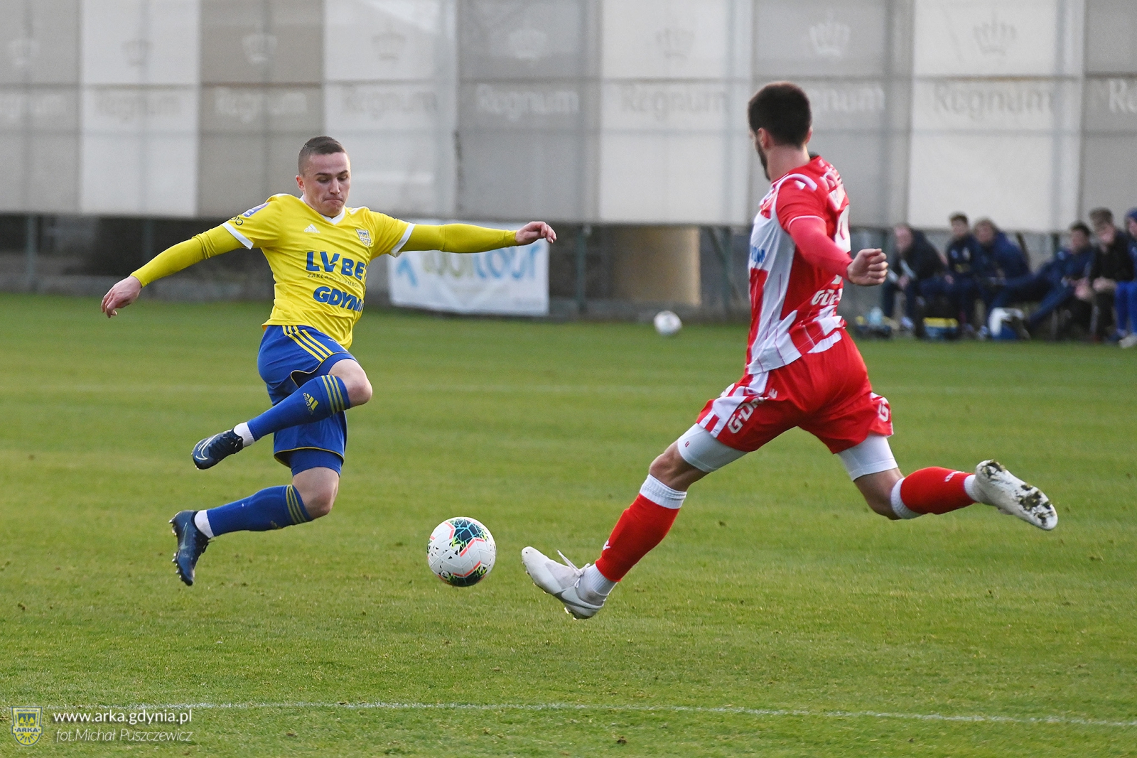 Zdjęcie Sparing: Arka Gdynia - Crvena Zvezda Belgrad 2:3