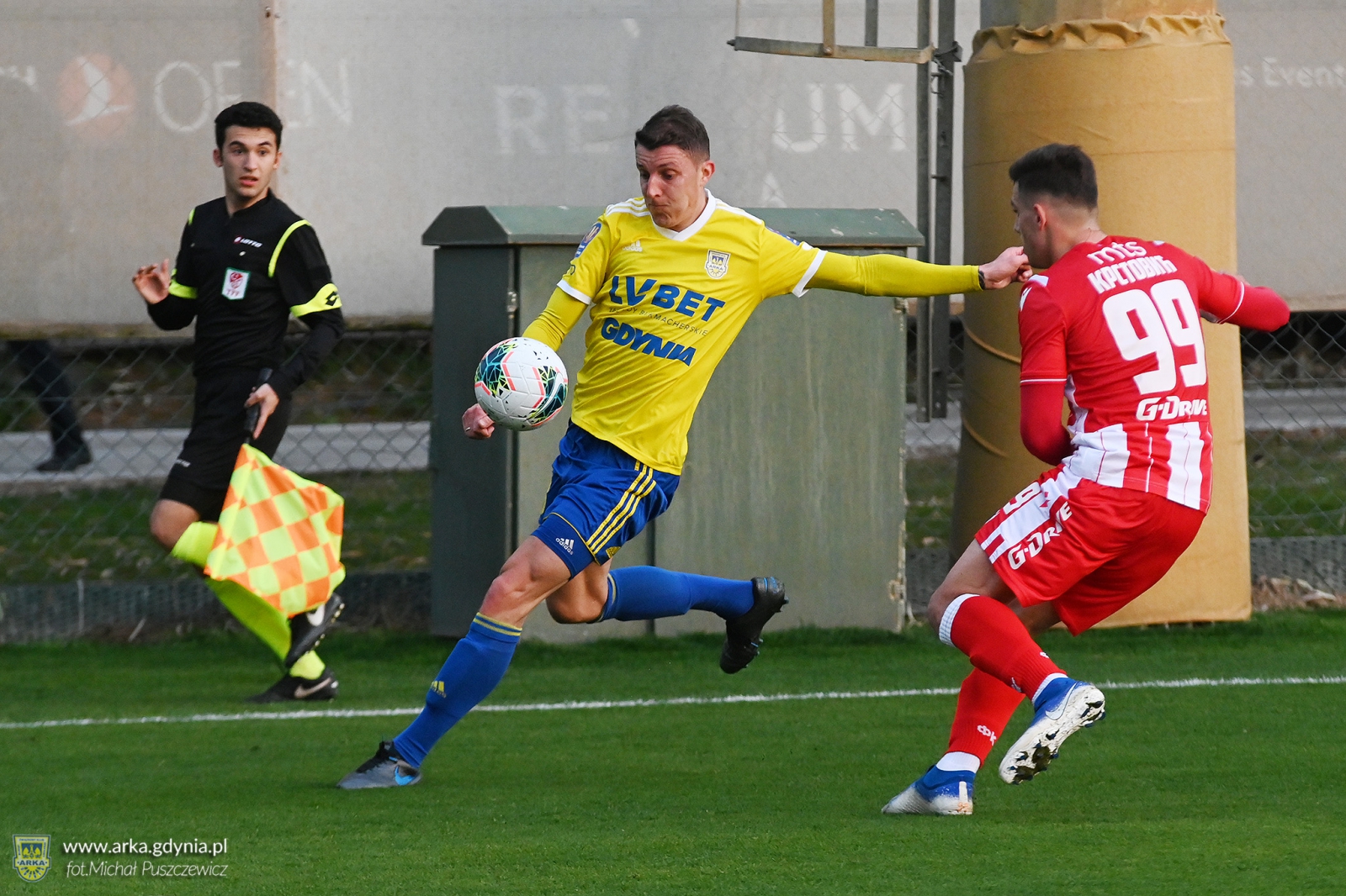 Zdjęcie Sparing: Arka Gdynia - Crvena Zvezda Belgrad 2:3