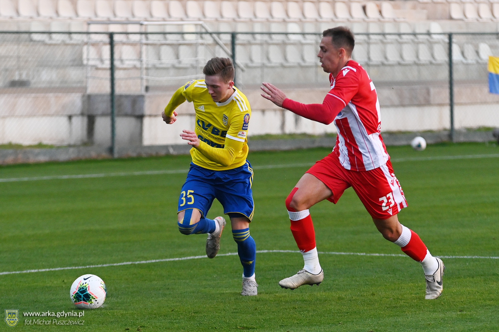 Zdjęcie Sparing: Arka Gdynia - Crvena Zvezda Belgrad 2:3