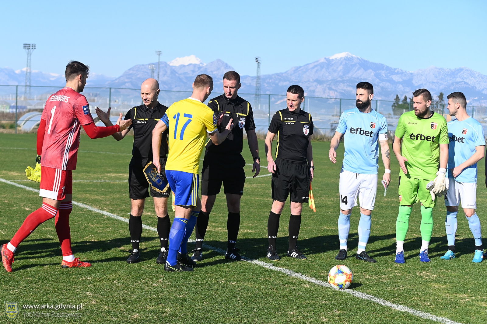 Zdjęcie Sparing: Arka Gdynia - Lokomotiv Plovdiv 1:4