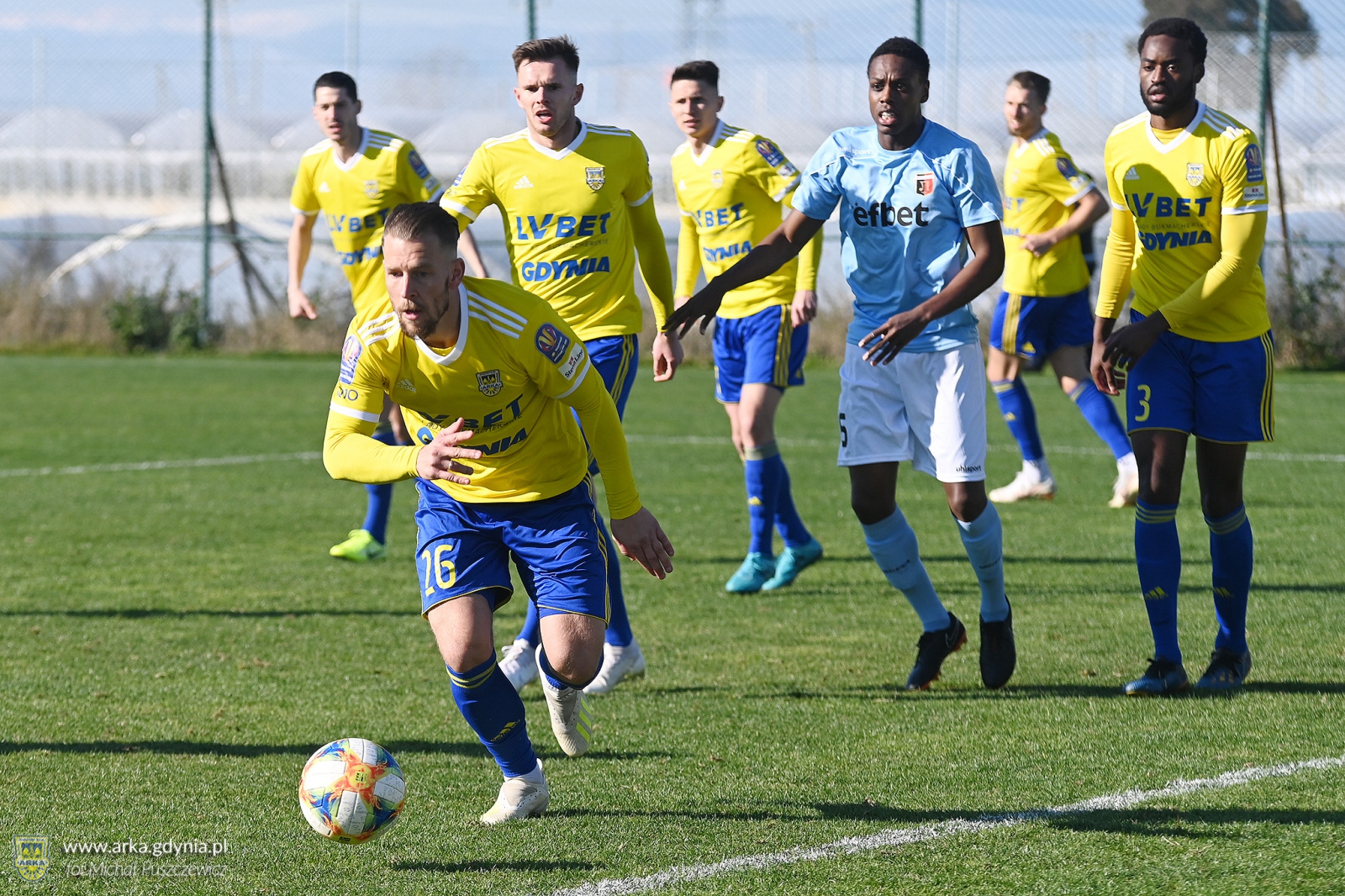 Zdjęcie Sparing: Arka Gdynia - Lokomotiv Plovdiv 1:4