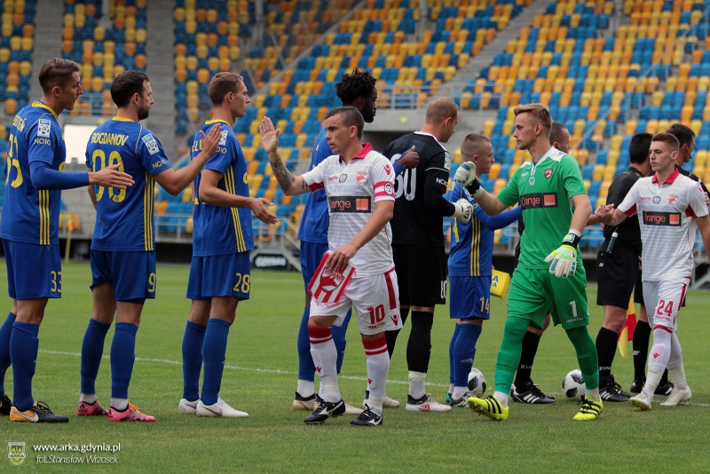 Zdjęcie Sparing: Arka Gdynia - Dinamo Bukareszt