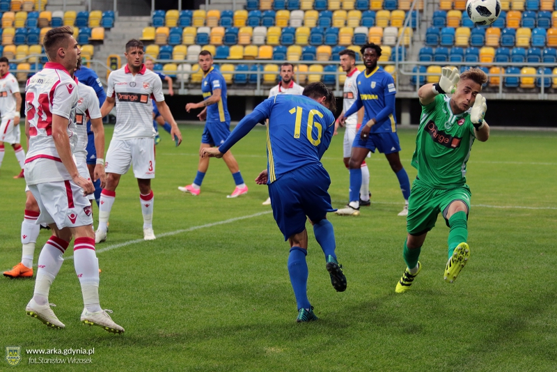 Zdjęcie Sparing: Arka Gdynia - Dinamo Bukareszt