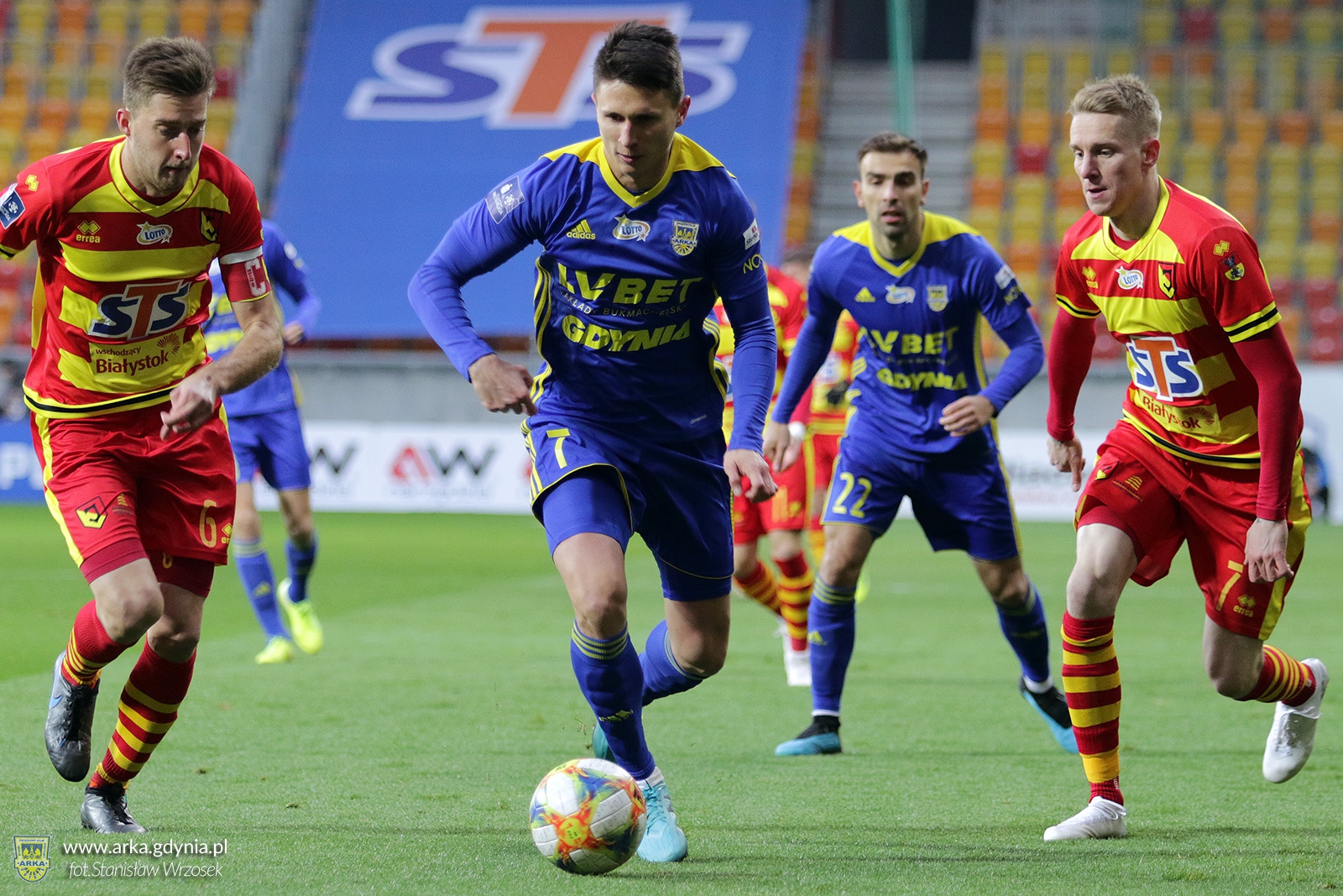 Statystyka meczu Jagiellonia Białystok - Arka Gdynia-image