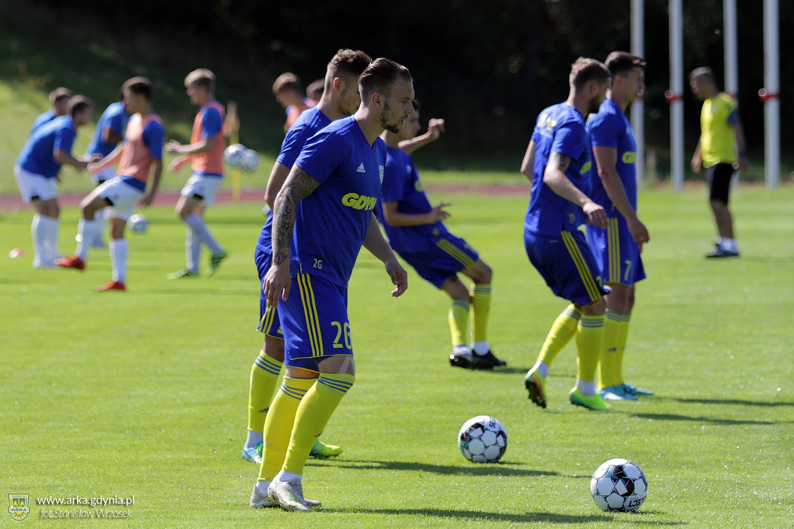 Zdjęcie Sparing: Arka Gdynia - Olimpia Elbląg