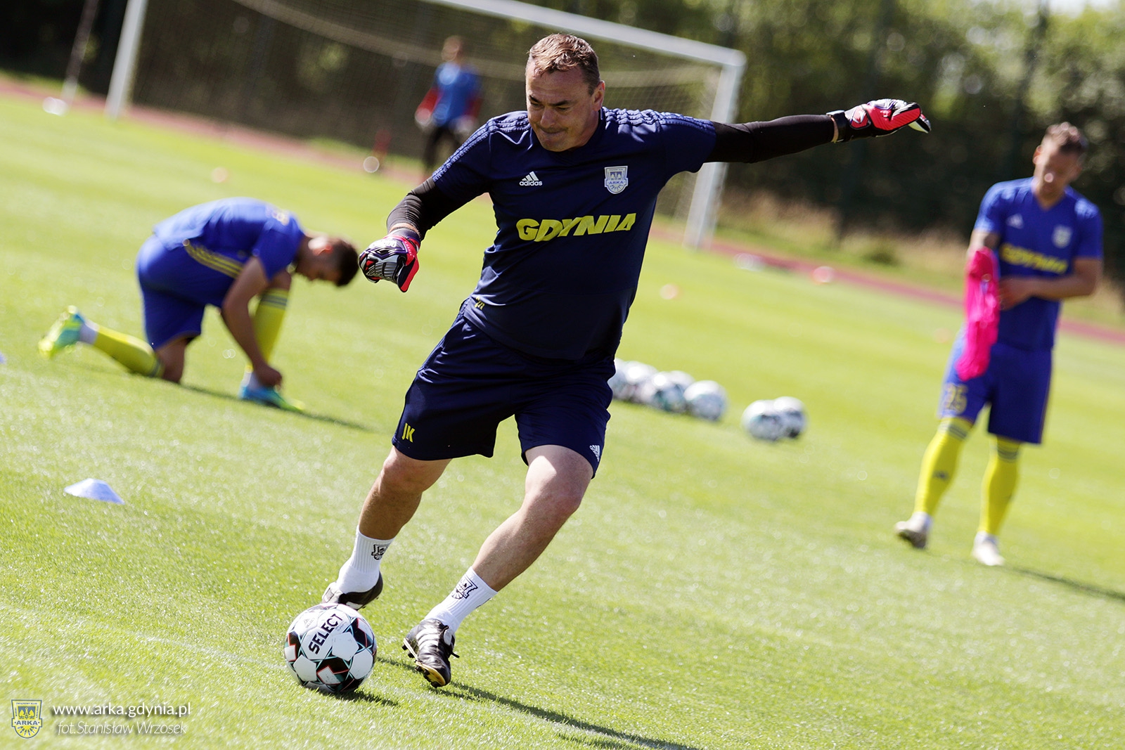 Zdjęcie Sparing: Arka Gdynia - Olimpia Elbląg