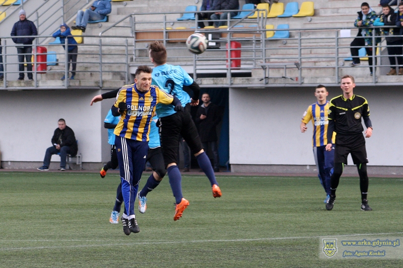 Zdjęcie Sparing: Arka Gdynia - Błękitni Stargard Szczeciński