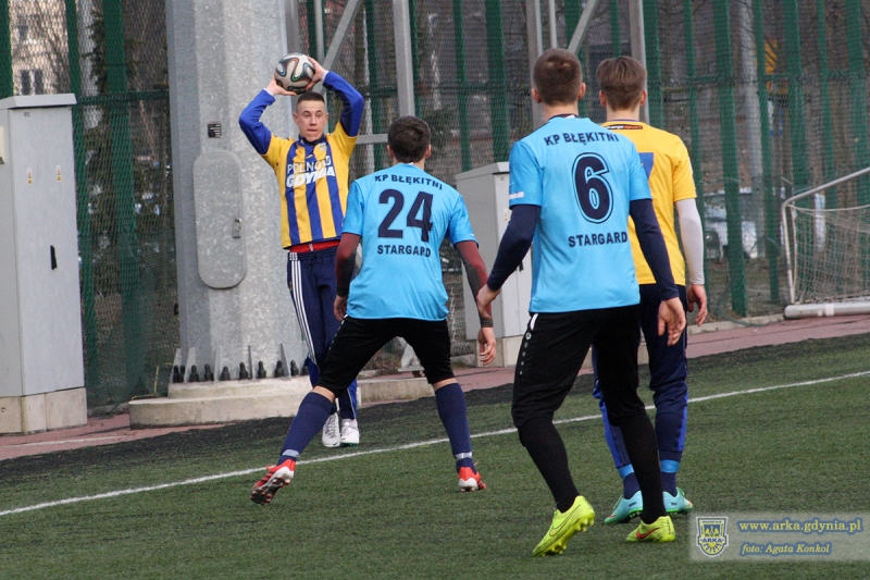 Zdjęcie Sparing: Arka Gdynia - Błękitni Stargard Szczeciński