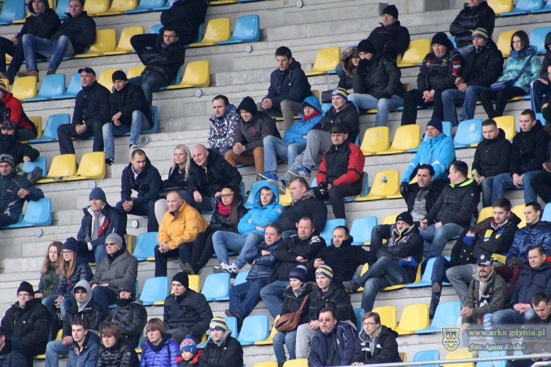 Zdjęcie Sparing: Arka Gdynia - Błękitni Stargard Szczeciński