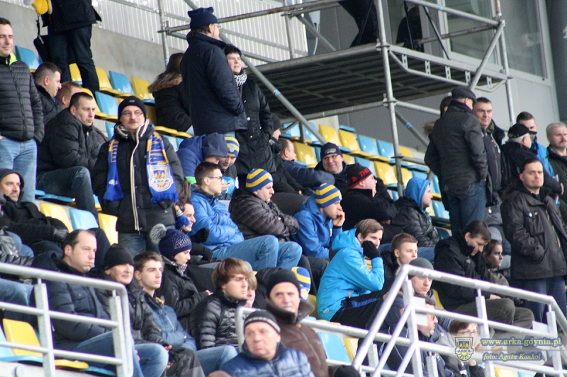 Zdjęcie Sparing: Arka Gdynia - Błękitni Stargard Szczeciński