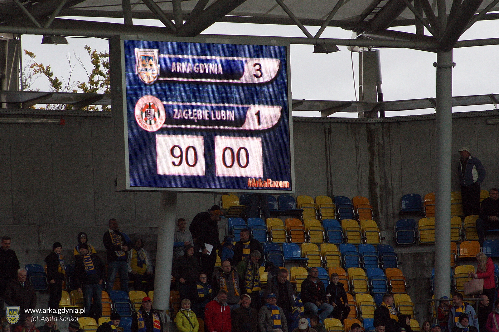Wokół meczu Arka Gdynia - Zagłębie Lubin-image