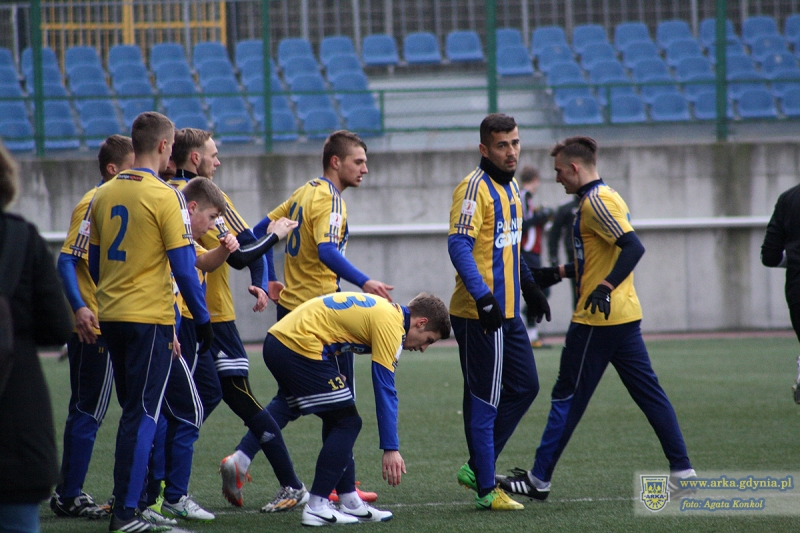 Zdjęcie Sparing: Arka Gdynia - Błękitni Stargard Szczeciński
