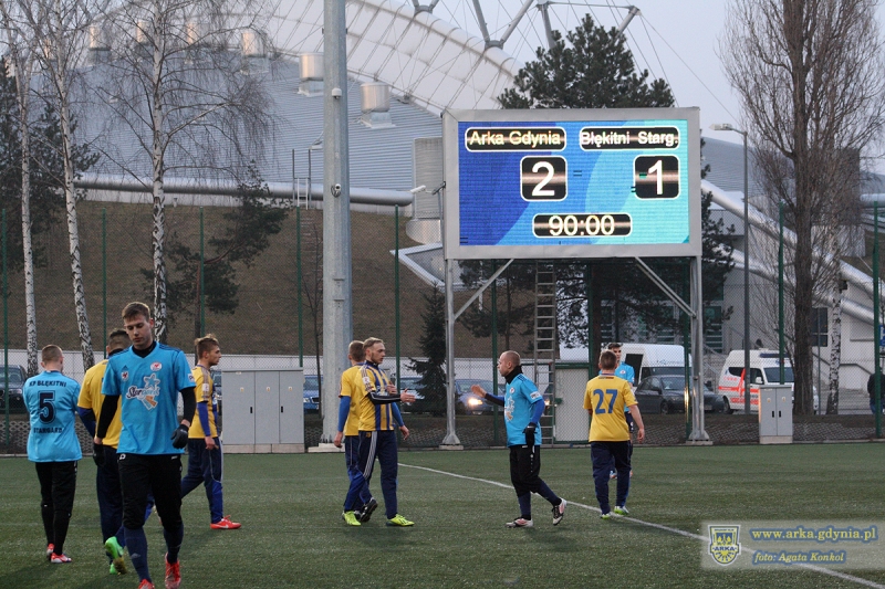 Zdjęcie Sparing: Arka Gdynia - Błękitni Stargard Szczeciński