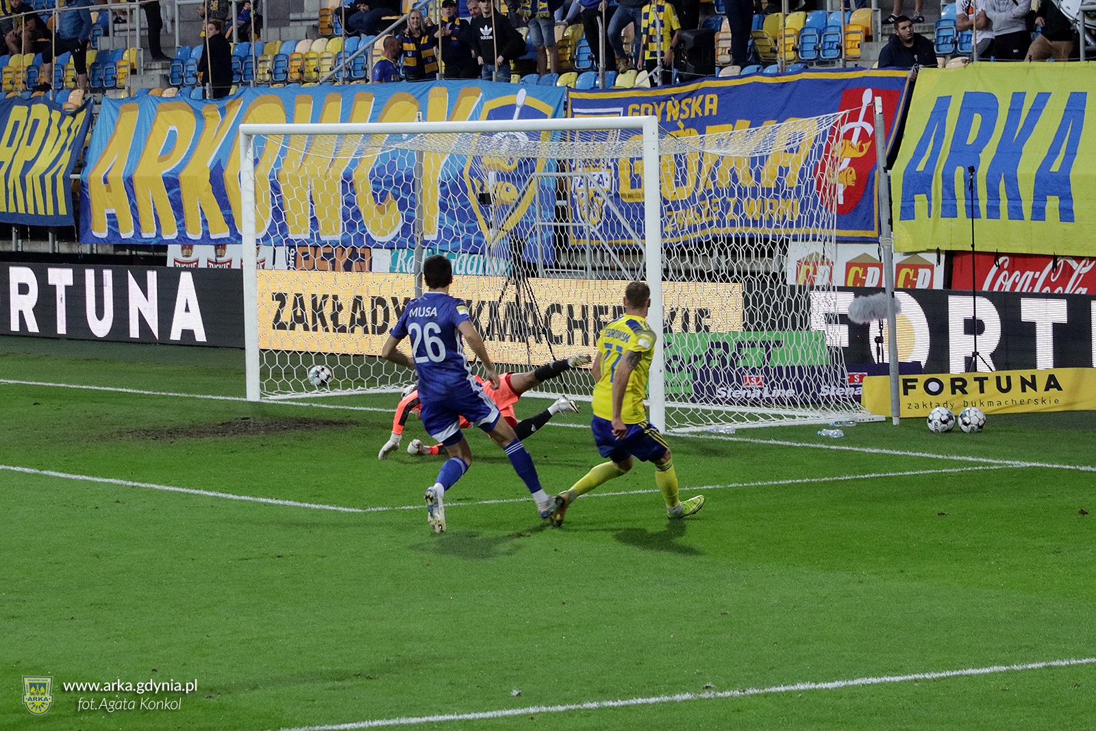 Statystyka meczu Arka Gdynia - Miedź Legnica-image