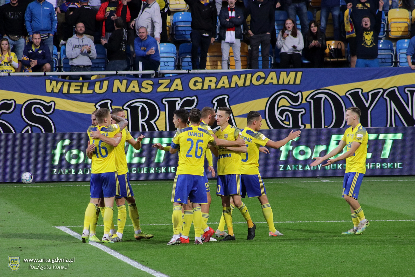 Centrum meczowe: Arka Gdynia - Miedź Legnica-image