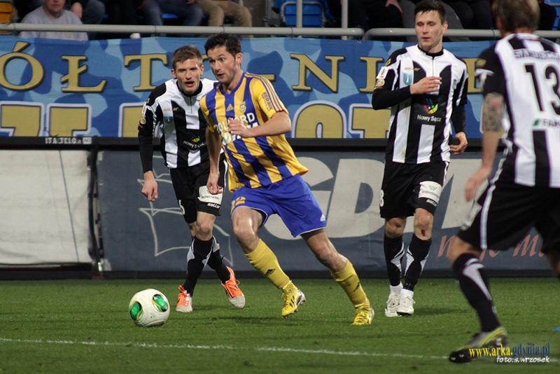 Centrum meczowe: Sandecja Nowy Sącz - Arka Gdynia-image