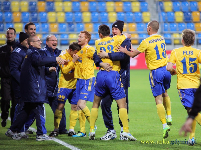 Zdjęcie Arka Gdynia - Polonia Bytom 4:0