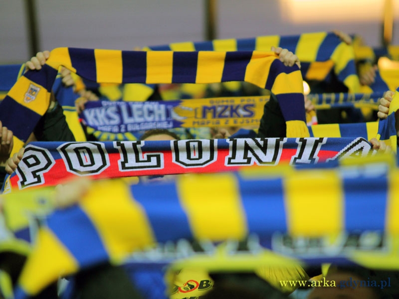 Zdjęcie Arka Gdynia - Polonia Bytom 4:0