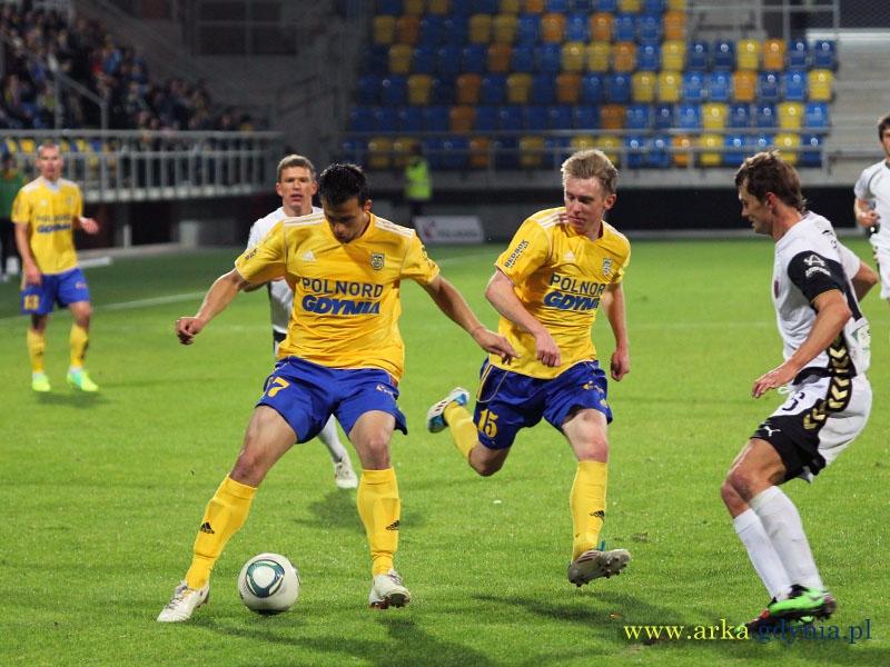 Zdjęcie Arka Gdynia - Polonia Bytom 4:0