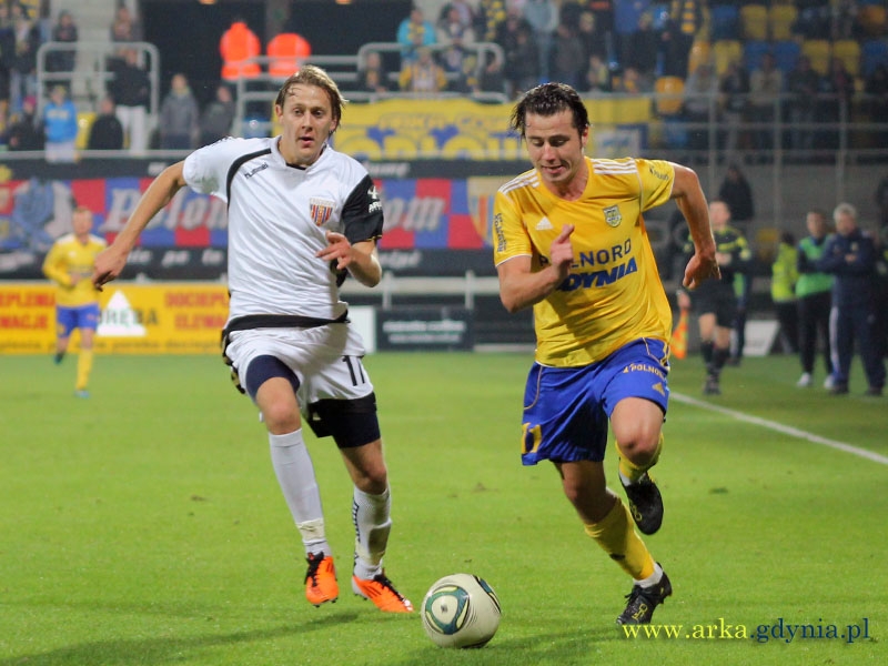 Zdjęcie Arka Gdynia - Polonia Bytom 4:0