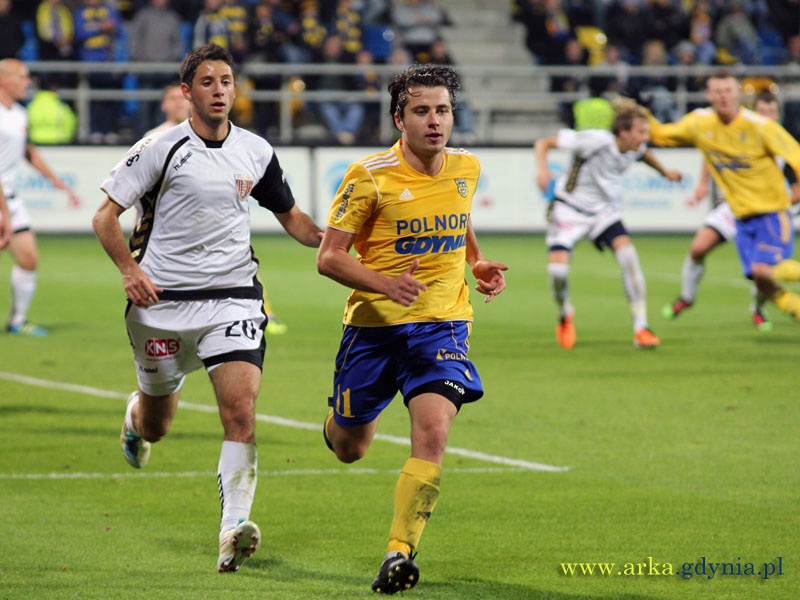 Zdjęcie Arka Gdynia - Polonia Bytom 4:0