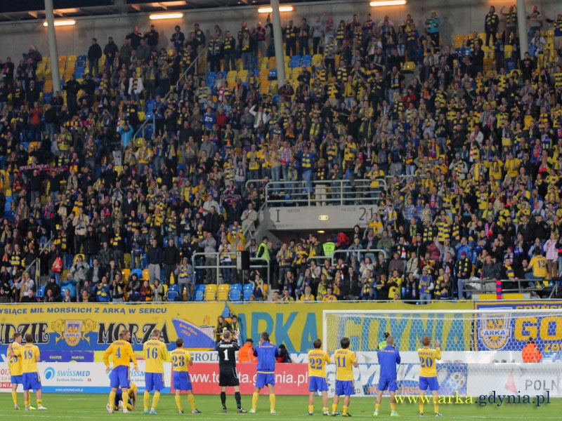 Zdjęcie Arka Gdynia - Polonia Bytom 4:0