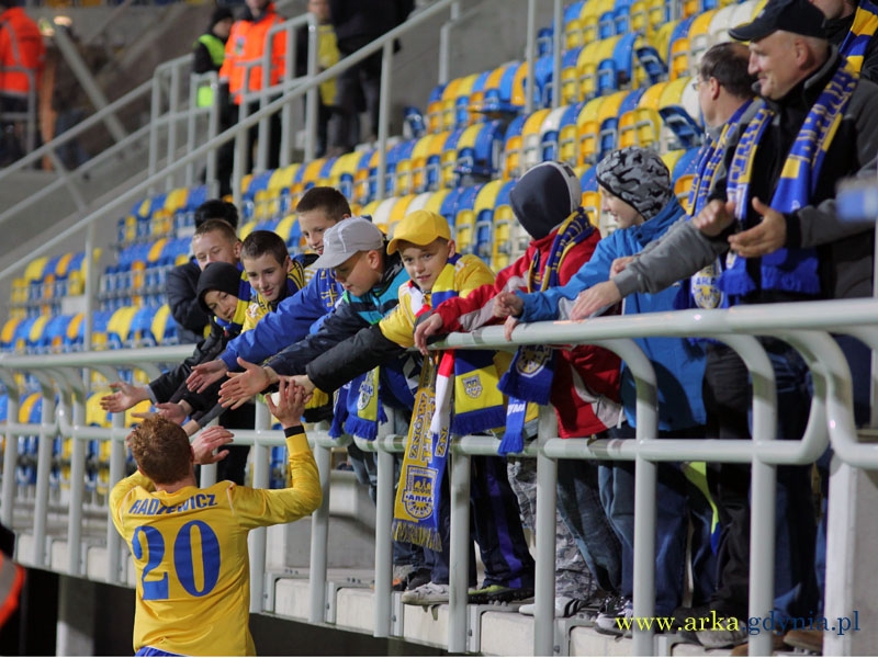 Zdjęcie Arka Gdynia - Polonia Bytom 4:0