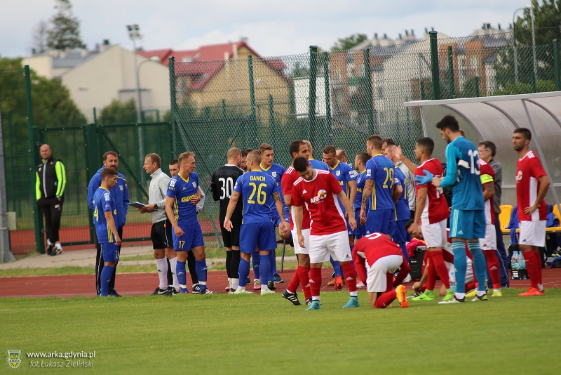 Sparing : Arka Gdynia - AFE Hiszpania
