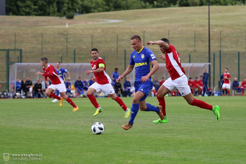 Zdjęcie Sparing : Arka Gdynia - AFE Hiszpania