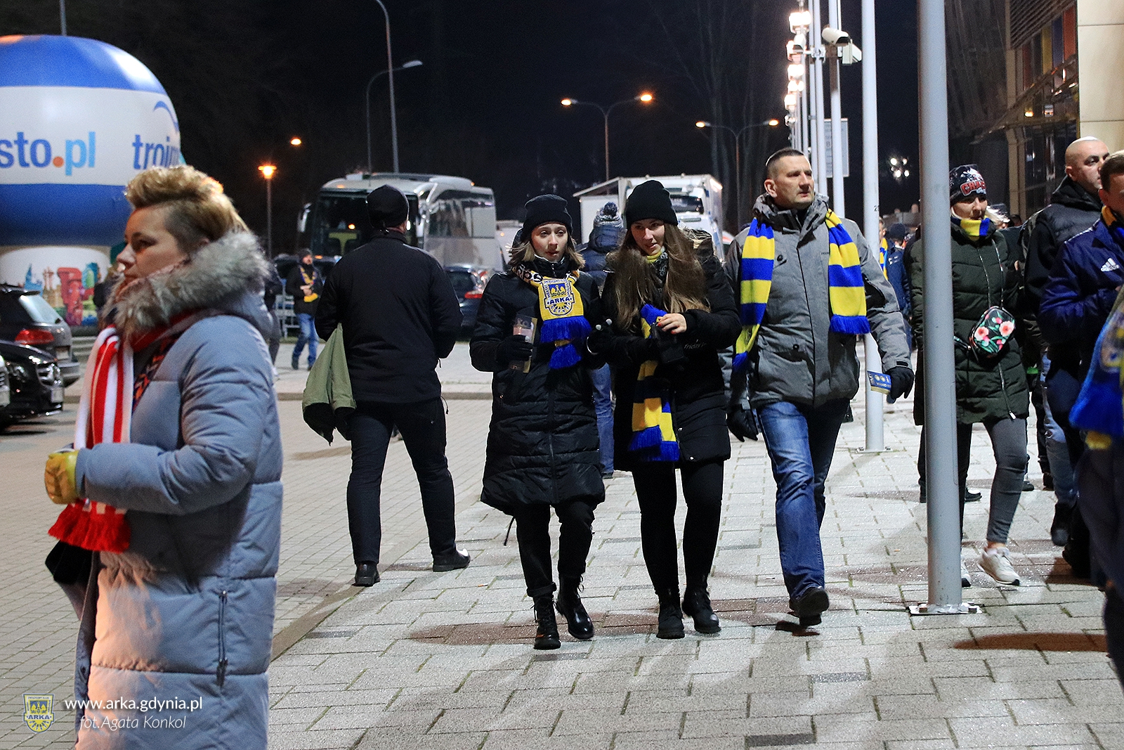 Wspierali Arkę w meczu z Cracovią-image