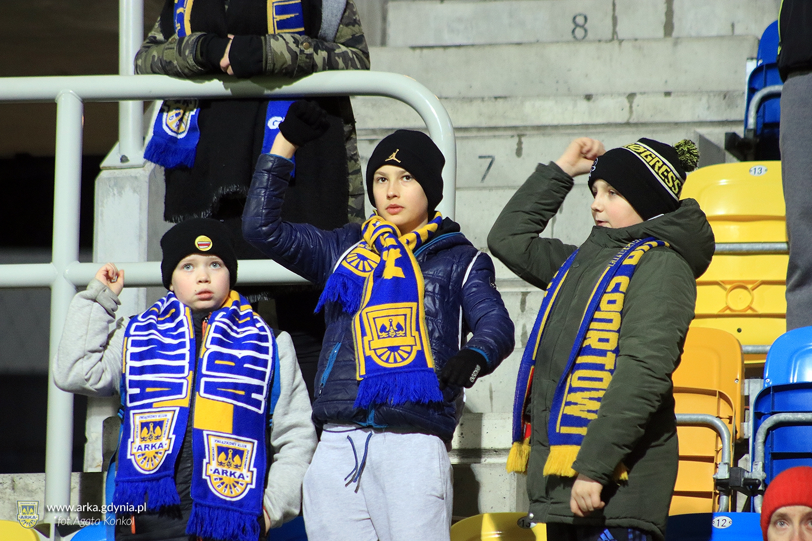 Wspierali Arkę w meczu z Cracovią-image