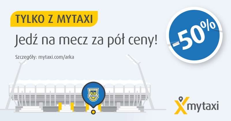 Arka jeździ z mytaxi!-image