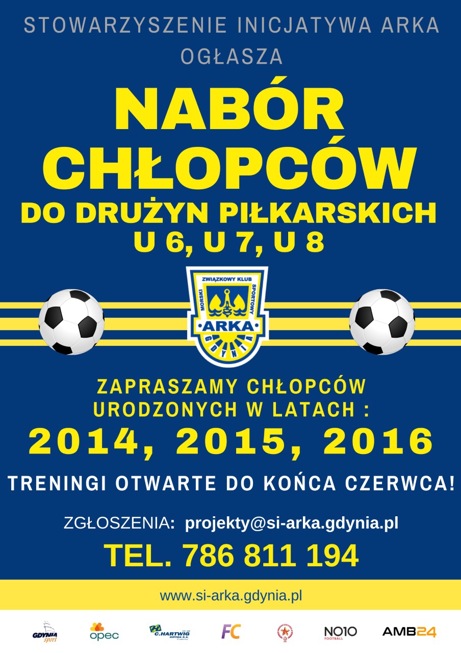 Nabór dziewcząt i chłopców do SI Arka Gdynia!-image