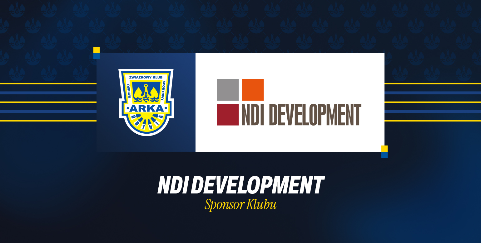NDI Development pozostaje Sponsorem Arki Gdynia