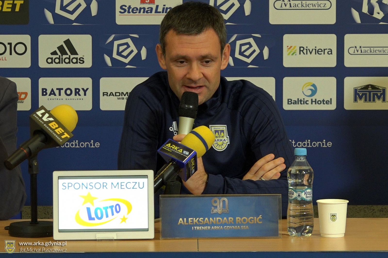 Konferencja przed meczem z Zagłębiem Lubin-image