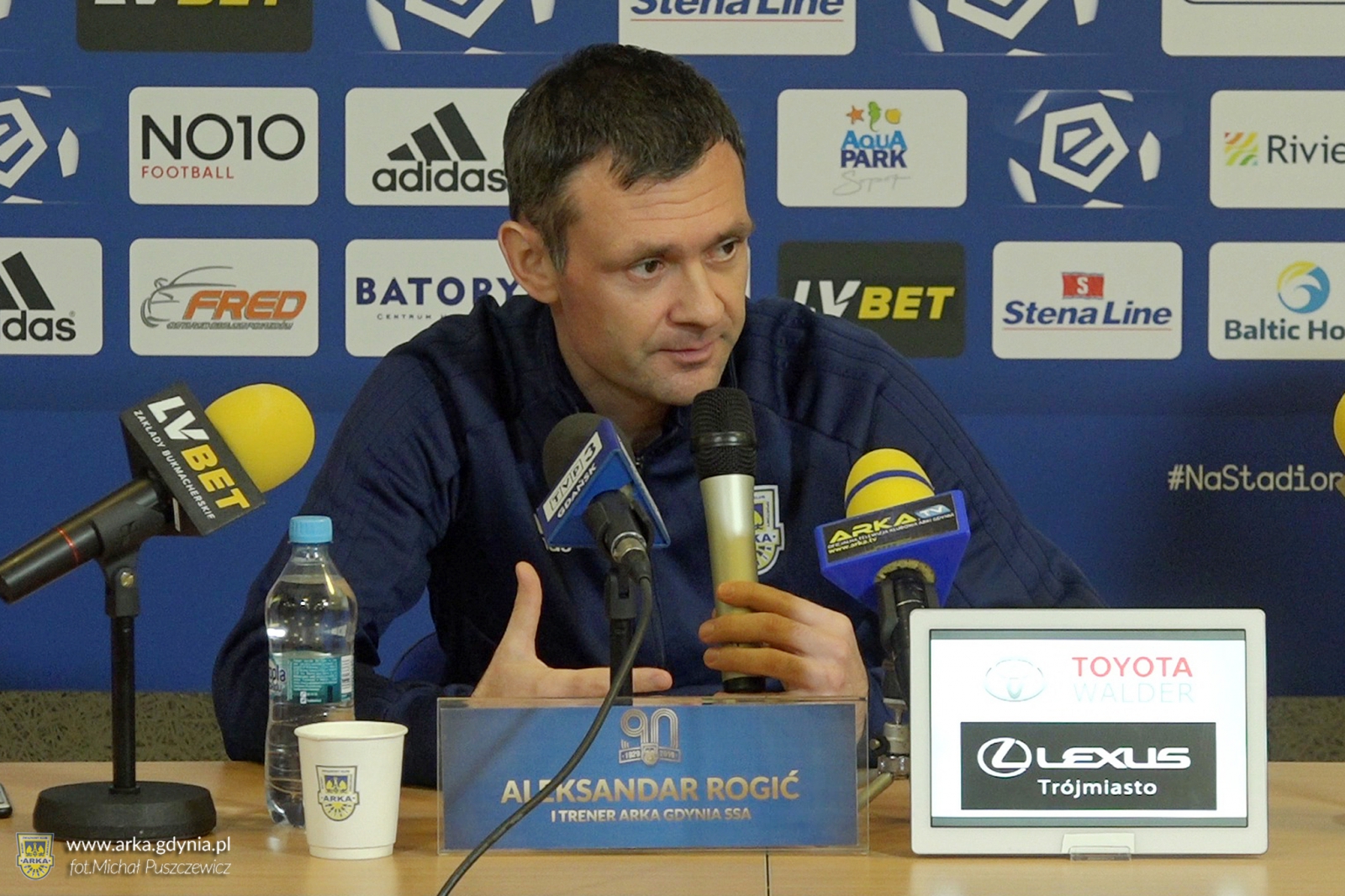 Trener Aleksandar Rogić przed meczem z Wisłą Płock-image