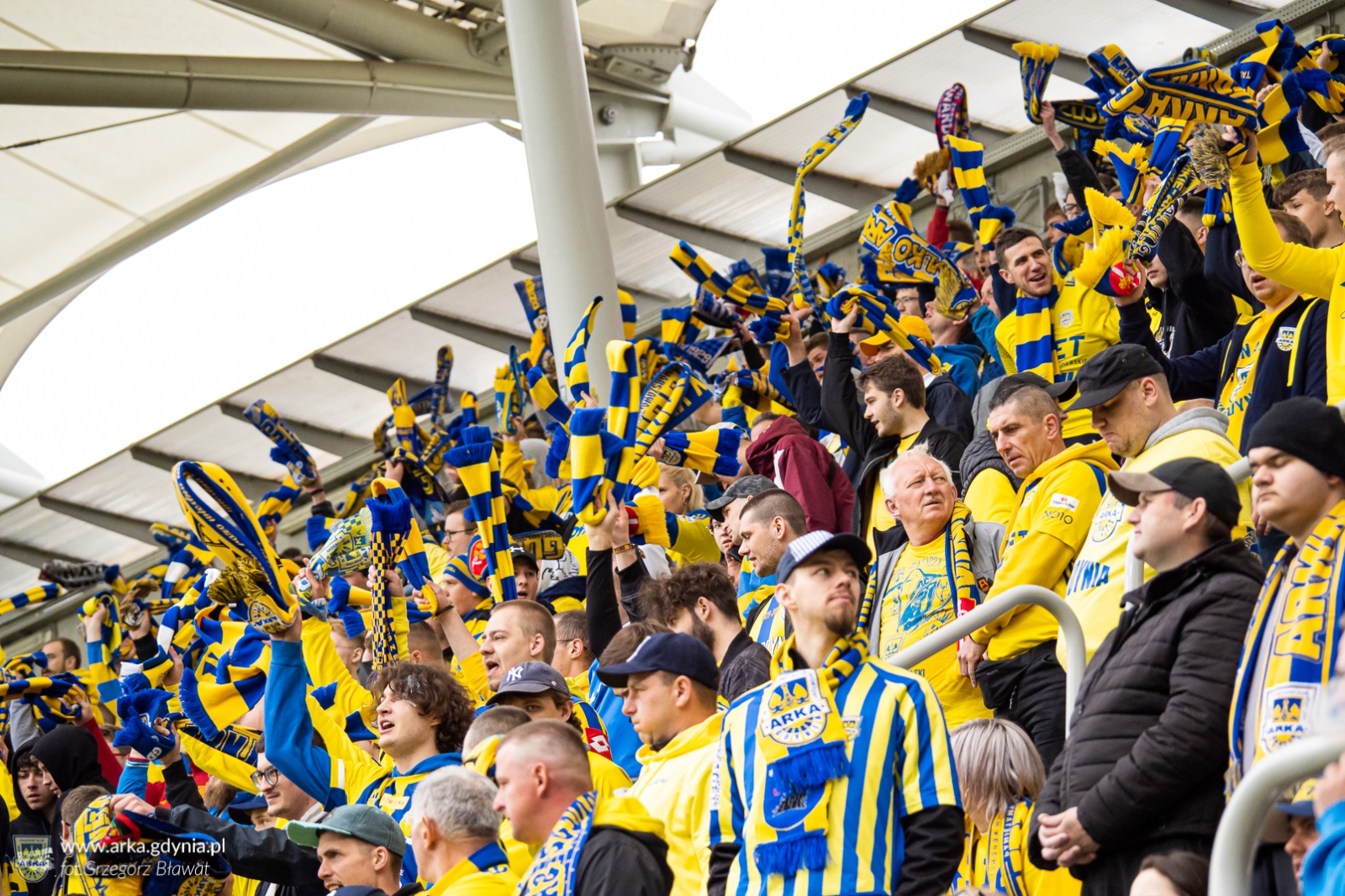 Arka Gdynia - Sandecja Nowy Sącz cz. II
