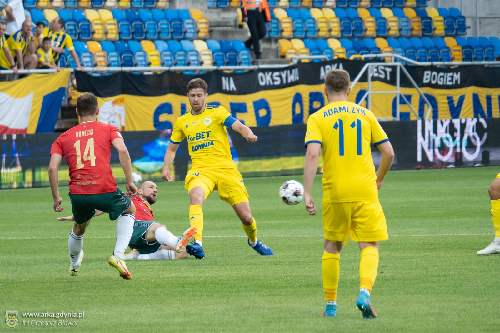 Zdjęcie Arka Gdynia - Zagłębie Sosnowiec