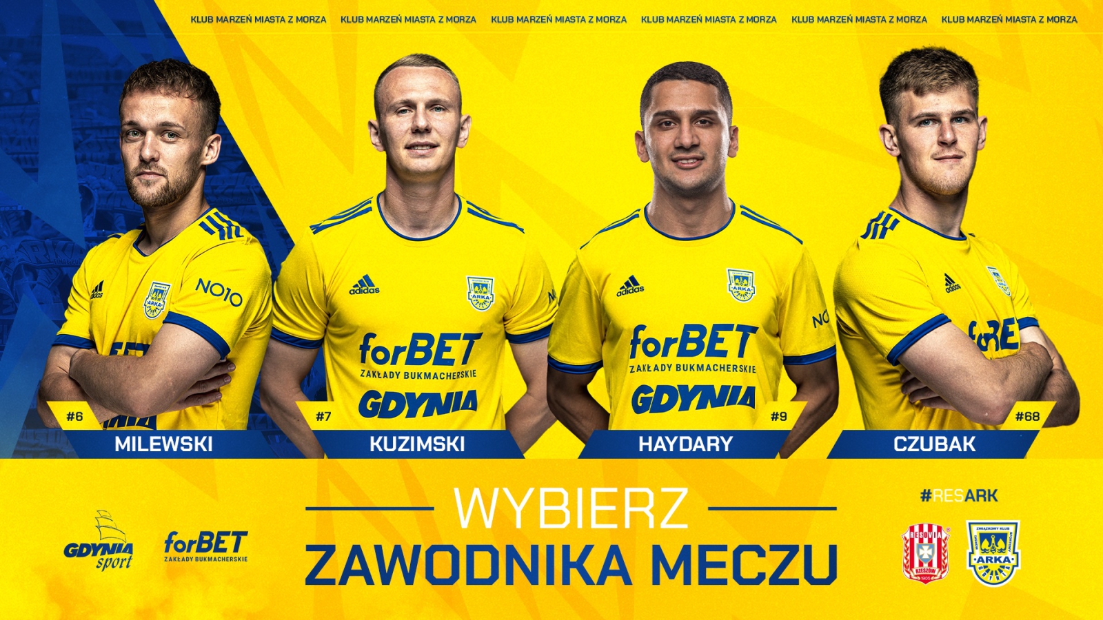 Centrum pomeczowe: Apklan Resovia - Arka Gdynia 1:3-image