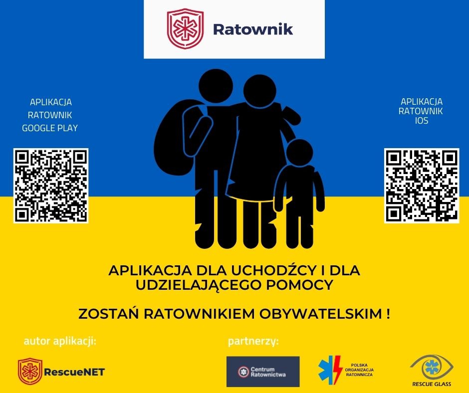 Szkolenie dla Arki i aplikacja dla obywateli Ukrainy od RescueNet-image