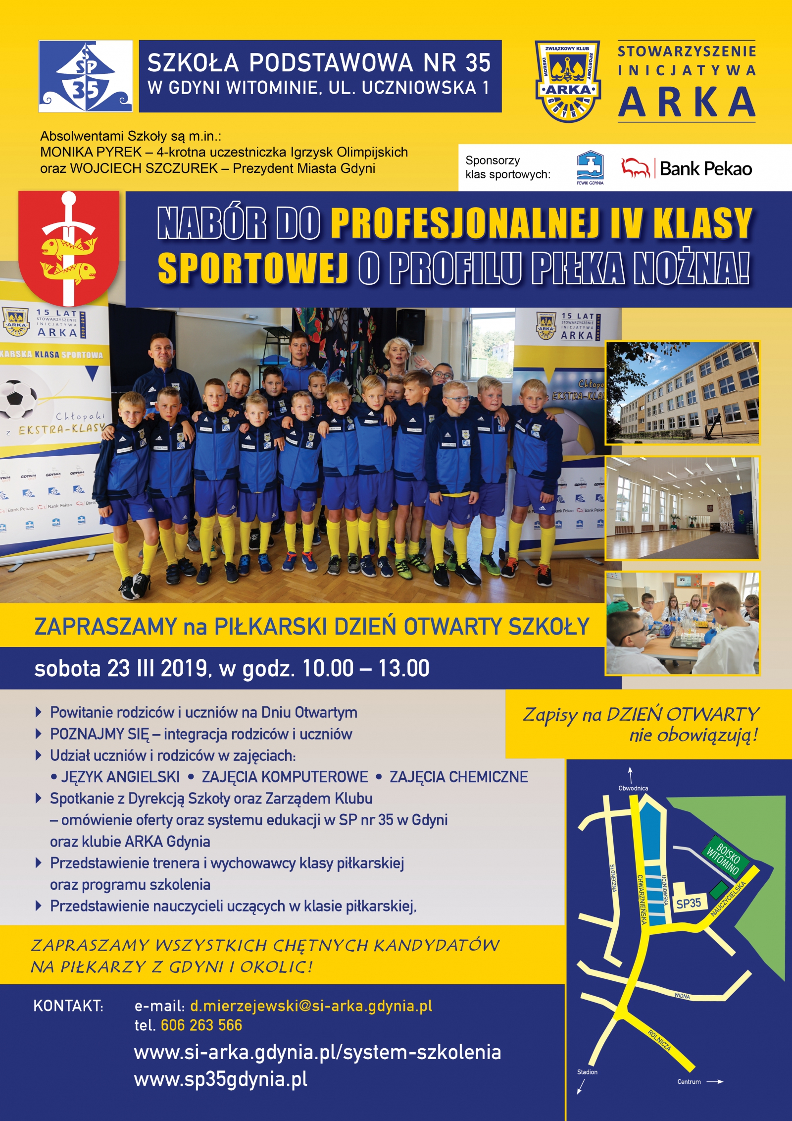 Dzień otwarty - nabór do klasy sportowej!-image