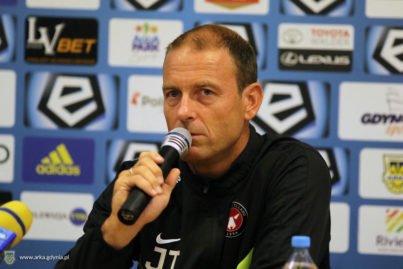 Konferencja przed meczem Arka - FC Midtjylland.-image
